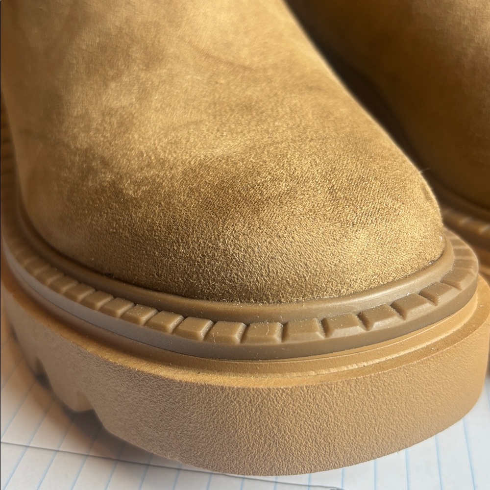 ๐NWT Universal Threads Tan Ankle Boots๐ SIZE 7 womenโs Box C - Picture 15 of 16